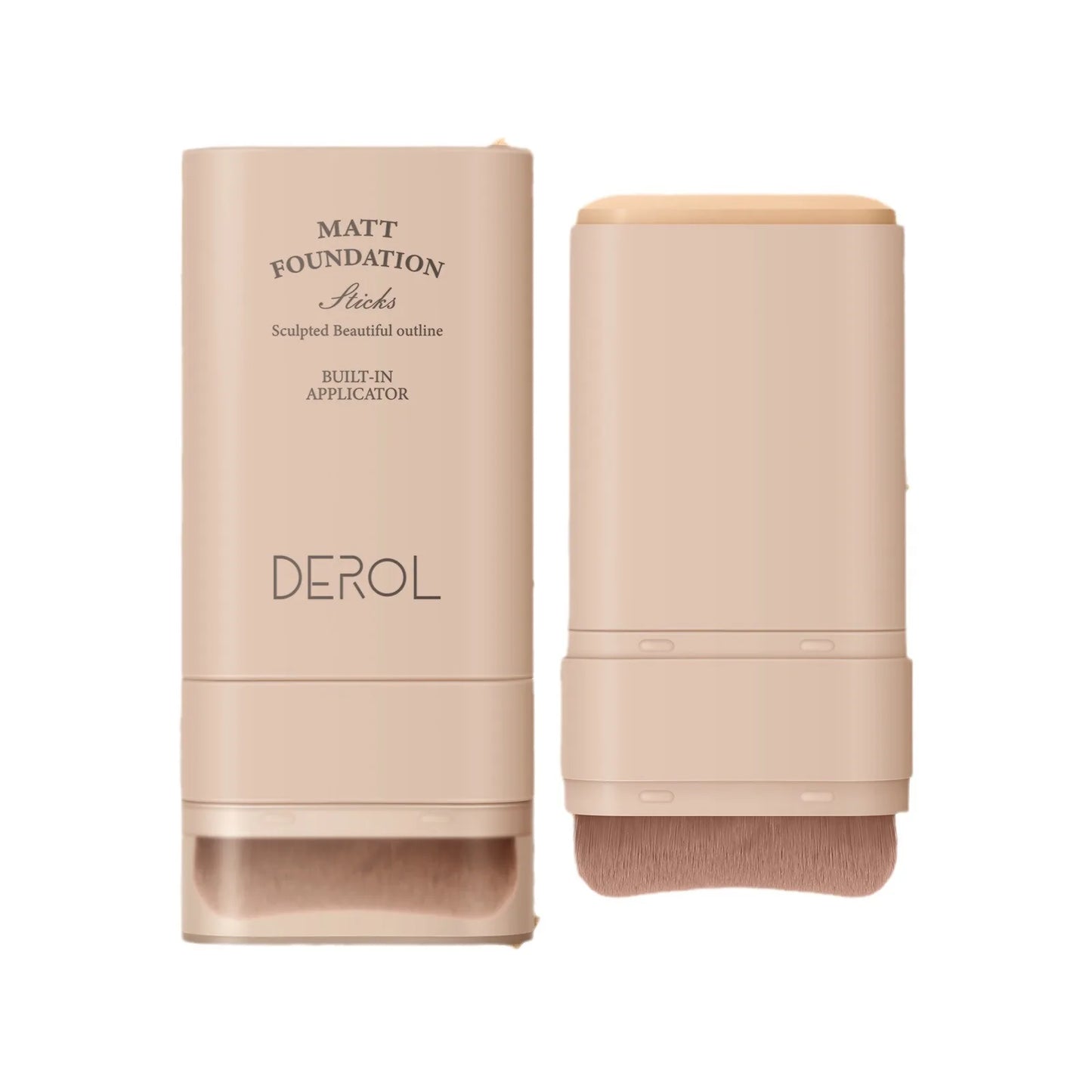 DEROL Eraser Foundation Stick with Makeup Brush