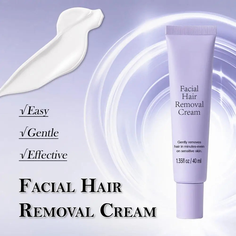 Painless Hair Removal Cream for Face