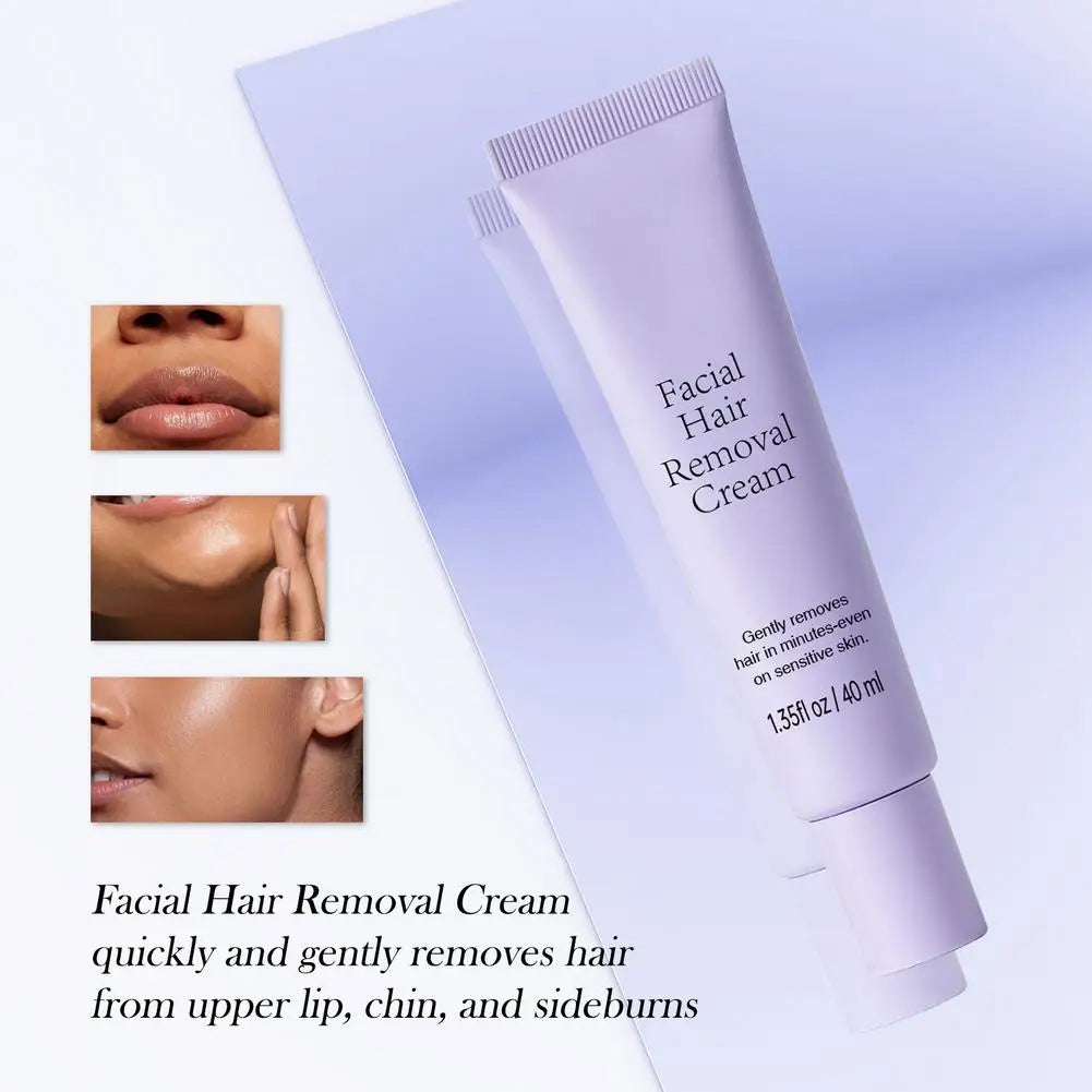 Painless Hair Removal Cream for Face